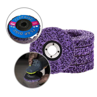 1/5pcs 100mm 125mm Abrasive Wheel Grinder Poly Strip Grindin