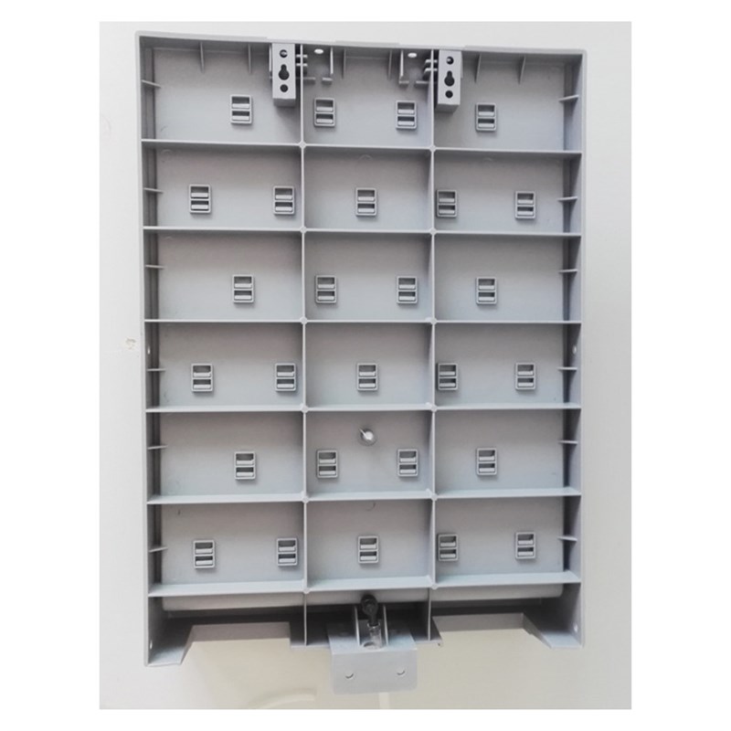 PP滴水架实验室j沥水架PP单面试管架27支滴水架实验台配套架子55