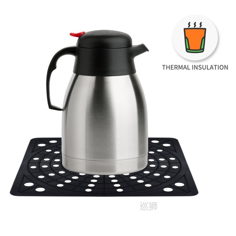 2pcs Heat Resistant Kitchen Sink Protector Dish Drying Mat S