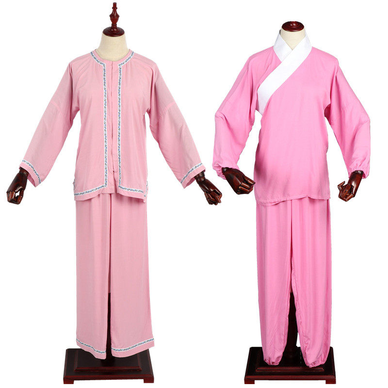 戏曲彩小衣裤古代古装汉服京越剧A黄梅戏服内衬花旦纯棉内衣水衣