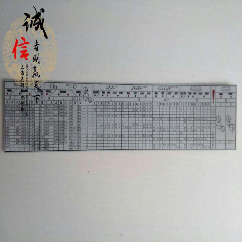 速发云南车床螺距表 cy6140车床螺距表 玉溪6140螺距表