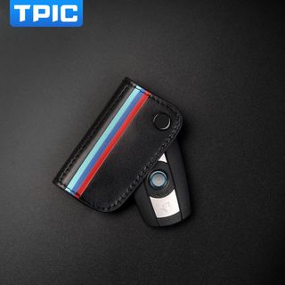 推荐TPIC Genuine Leather Key Holder For BMW E90 F30 F34 F10