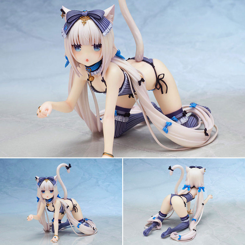 猫娘乐园巧克力与香子兰手办趴姿动漫美少女游戏二次元模型摆件