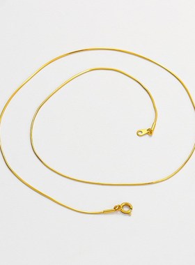 柔顺简约百搭蛇骨k链叠戴个性ins风锁骨链气质复古通勤项链饰品女