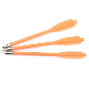36Pcs 6.3 Inches Colorful Plastic Crossbow Bolts Arrows for