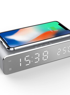 HD 2 In 1 Luminous Digital LED Desktop Alarm Clock With Ther