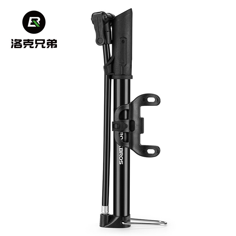 小众高货洛克兄弟自行车打气筒便携迷你美法嘴公路车玩具篮球家用