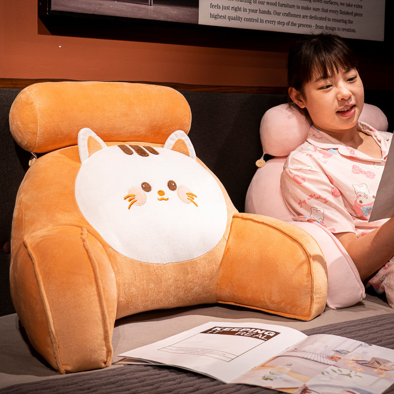 床头软包靠枕大靠背沙发抱枕靠垫宿舍学生枕头床上看书床靠护腰垫,居家布艺,床头靠垫,淘宝优惠券,粉丝福利购,淘宝优惠卷