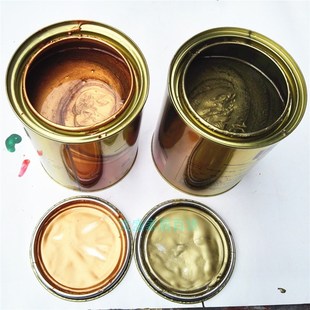 硝基内外用磁漆闪光古铜金水油性青铜金属油漆木工艺外用漆快干漆