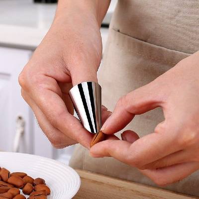 推荐2pcs Kitchen stainless steel peeling edamame chestnut