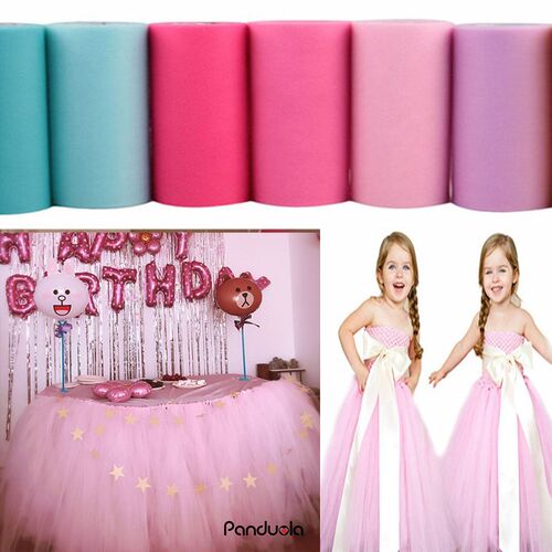 Tulle Roll Spool Organza Fabric 15 Cm*100 Y DIY Baby Shower