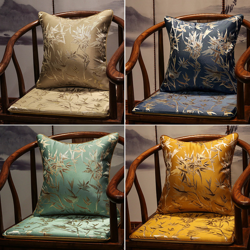 新中式椅垫坐垫古典红木沙发垫防滑实木椅茶桌圈椅太师椅坐垫定制,居家布艺,椅垫,淘宝优惠券,粉丝福利购,淘宝优惠卷