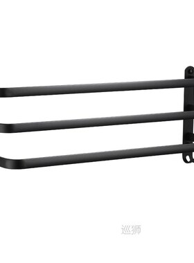 Bathroom Towel Rack 30-60CM Wall Mounted Shower Room Holder