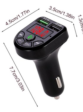 1Pc FM Transmitter 5.0 Car Player Kit Car MP3 Player with 1