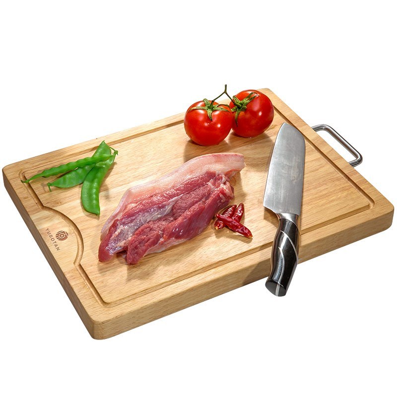 速发推荐YSOTAN wood cutting board with handle made of solid