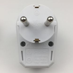 Way Adapto Plug Power 极速European Adapter Conversion