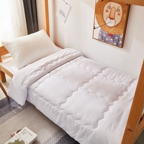 单人被子四季通用学生宿舍被芯 冬被4斤6八斤7加厚被褥保暖双人被