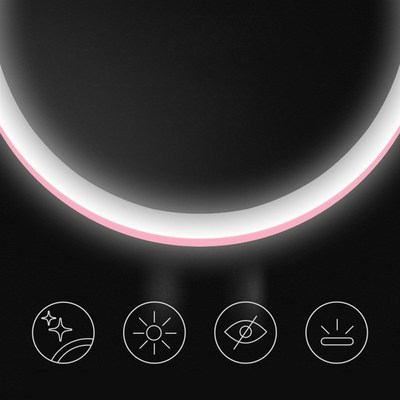 *LED Professional Lighted Mirror With Light for makeup Adjus