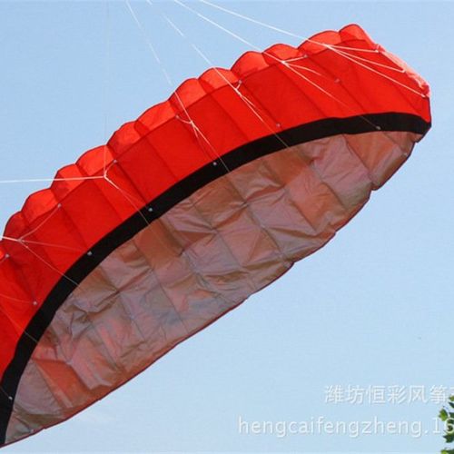 潍坊风筝软体风筝特技伞双线伞风筝