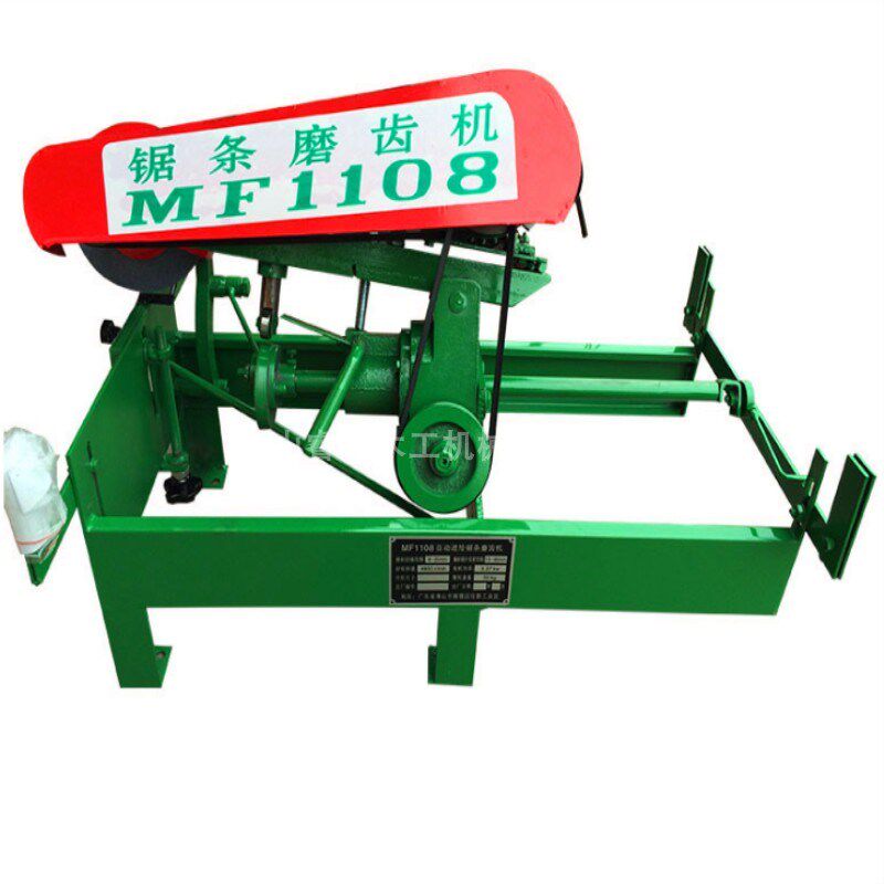 惊爆低价睿益机械木工mf1108带锯g条自动进给磨齿机磨锯机新五金