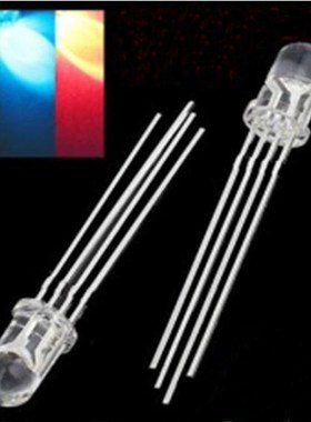 10-150pcs 5mm Clear Round Head Lamp Bead Bright Red Green Bl