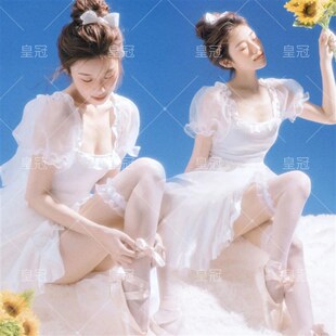 个人写真服装 小清新甜美纯欲影楼私房照少女N奶油风艺术照摄影服