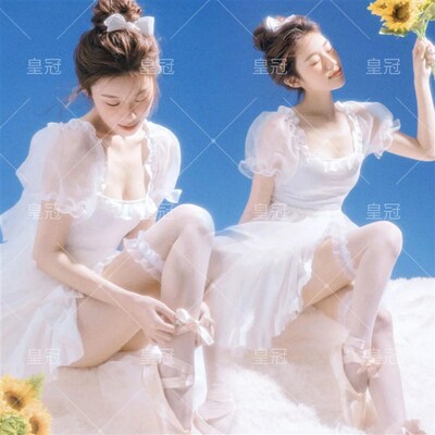 个人写真服装小清新甜美纯欲影楼私房照少女N奶油风艺术照摄影服