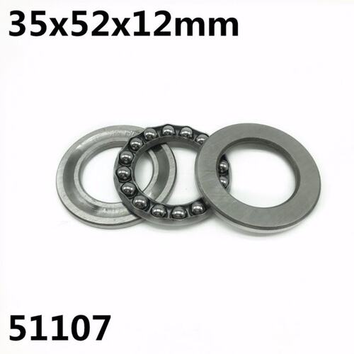 现货10Pcs 51107 35x52x1s2mm Axial Thrust Ball Bearings 8107