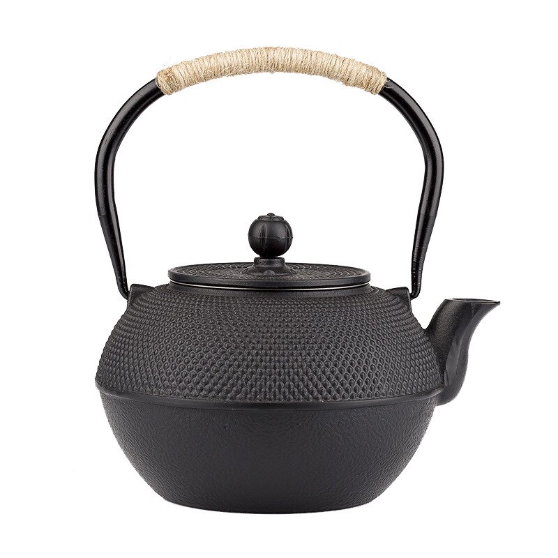 日式铸铁壶烧水泡茶壶套装电陶炉煮茶器炭火壶围炉明火茶炉壶