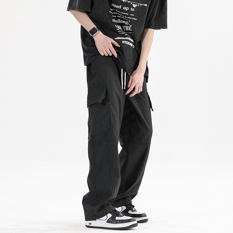 加长工装裤男高个子登山裤防水秋款潮流直筒裤110cm大长腿190男生,男装,休闲裤,淘宝优惠券,粉丝福利购,淘宝优惠卷