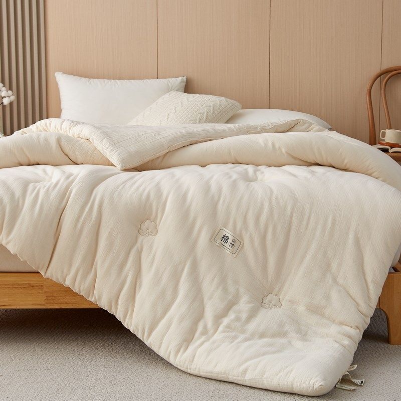 花被子冬被芯加厚保暖全棉絮学生宿舍单人春秋被子2023冬季,床上用品,棉花被,淘宝优惠券,粉丝福利购,淘宝优惠卷
