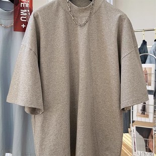 新款 高级感宽松慵懒风短袖 2025春季 女装 超好看上衣 T恤半袖 打底衫