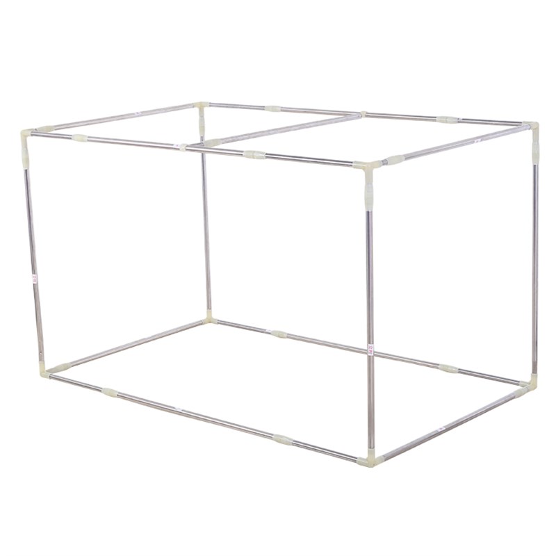 床帘支架可伸缩学生寝室单人床架子蚊帐不锈钢杆T子宿舍上下铺加