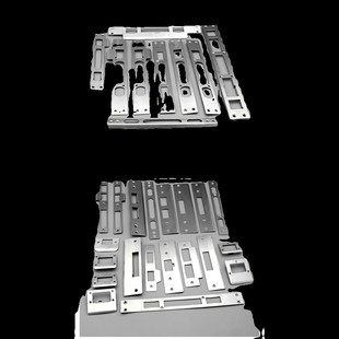 不锈钢双舌门导片扣板 单舍室内房门锁片门框铁片挡 挡片锁具配件
