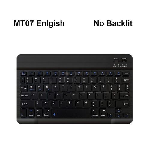 English ltra thin 7 Color LED Light Backlit Wireless Bluetoo