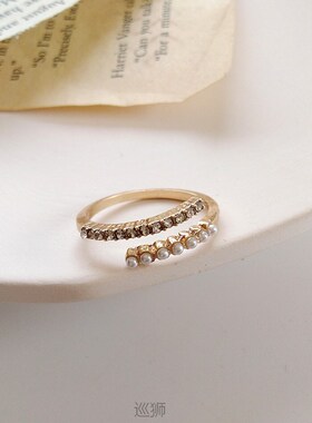 Simple and versatile open style aestheticism daily wear with