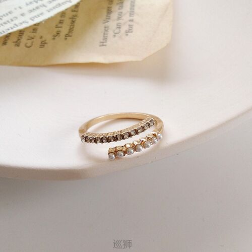 Simple and versatile open style aestheticism daily wear with