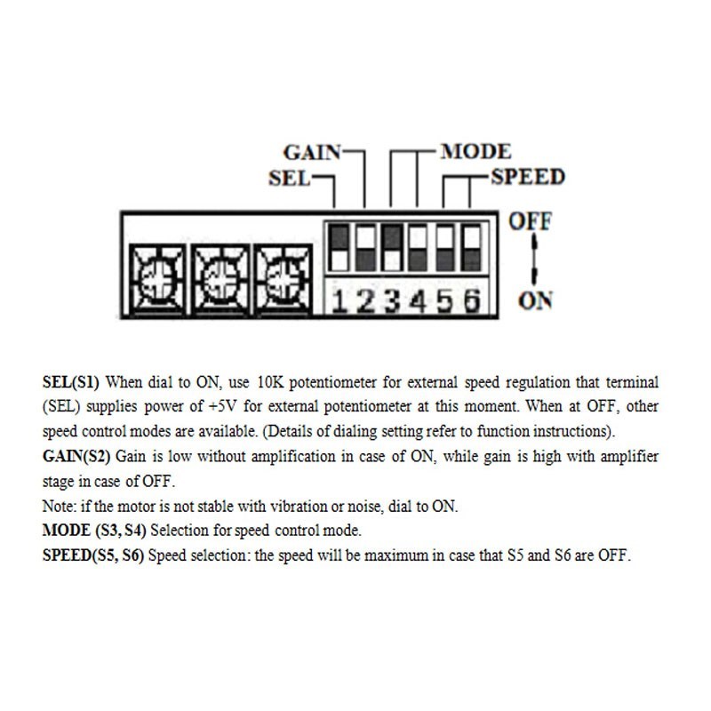 factory wholesales brushless speed controller hall sensor 1