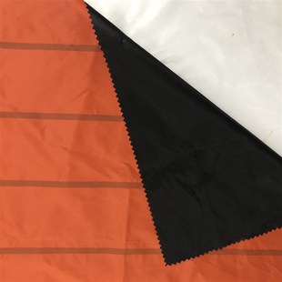 400T尼丝纺直充面料无缝羽绒服面布通道布复Q条贴条贴花型压胶布