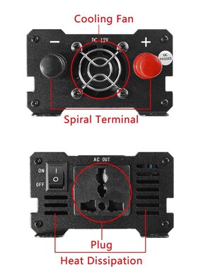Solar Inverter DC 12V 24V 48V to AC 220V 3000W 4000W 5000W I