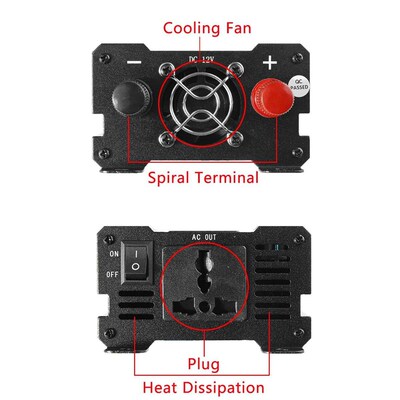 Solar Inverter DC 12V 24V 48V to AC 220V 3000W 4000W 5000W I