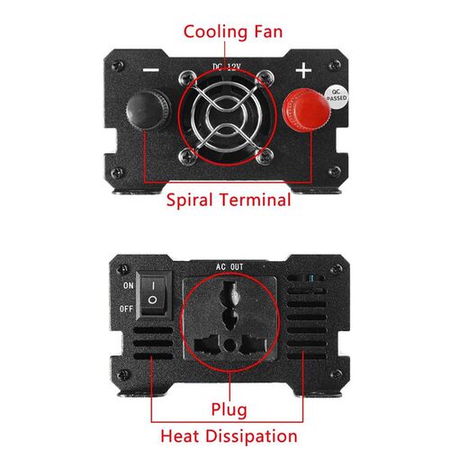 Solar Inverter DC 12V 24V 48V to AC 220V 3000W 4000W 5000W I