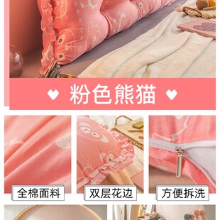 。席梦思靠背榻榻米无床头靠垫床上看手机软包一体靠枕大靠背可拆