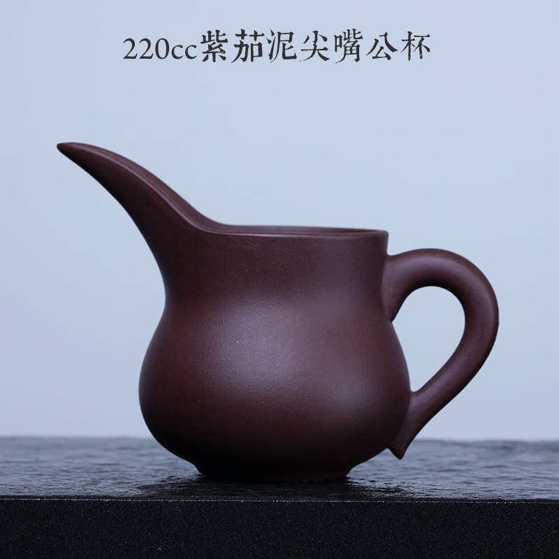 宜兴 茶器泥套装紫漏茶滤过 分杯公茶公道杯紫砂滤器手工茶具功夫