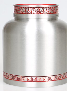 纯锡茶叶罐百年庆典茶具茶道金属礼品实用定制LOGO公司送领导礼品