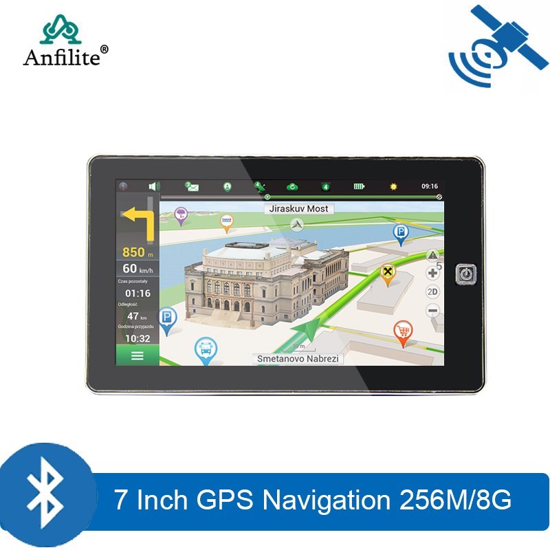 网红7 inch acitive screen 800MHZ car truck gps Navigation 2