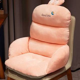 靠厅坐垫一体办公室腰靠座椅办枕椅子靠背垫沙发客公孕妇护腰枕厚