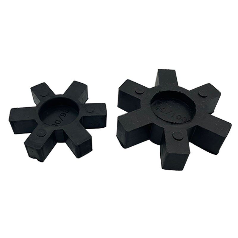 联轴器l型缓冲垫橡胶l型六角胶 减震块六角弹性块l型六角垫梅花垫
