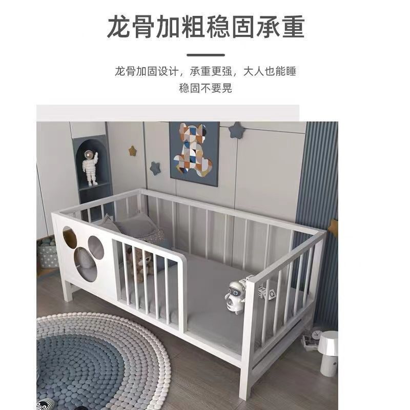 小户型铁艺床现代简约儿童省空间矮脚铁架床双人高架床单人高低床