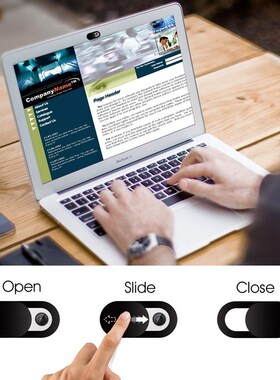 12Pack WebCam Cover Shutter Slider Plastic ltra Thin Lens Co